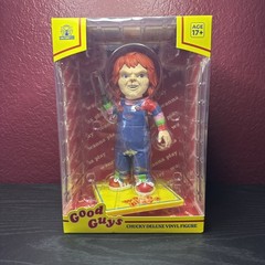 Chucky Deluxe Vinyl Figure Culturefly 9″ Good Guys Charles Lee Ray New Sealed