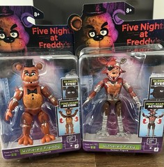Jazwares Five Nights at Freddy’s LOT OF 2 Withered Foxy & Withered Freddy FNAF
