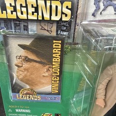Starting Lineup Vince Lombardi 1998 Pro Football Hall of Fame Legends