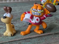 1980’s Vintage Lot of 14 Garfield Figures PVC Odie by Jim Davis