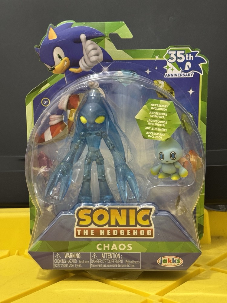 Jakks Pacific: Sonic the Hedgehog 35th Anniversary – Chaos w/ Chao 4″