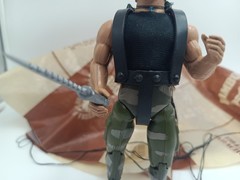 Rambo With Parachute Jocsa Force Of Freedom Argentine Vintage 80´s Not Coleco
