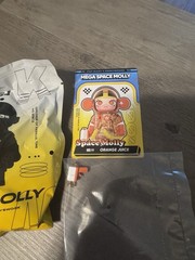 Pop Mart Mega Space Molly 100% Series 4 Confirmed ORANGE JUICE Sealed Bag