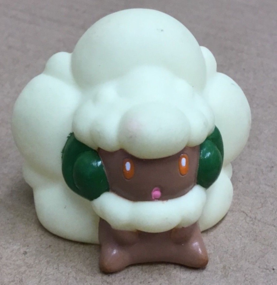 2011 Pokemon Finger Puppet Whimsicott Figure Catch Them All Nintendo Bandai