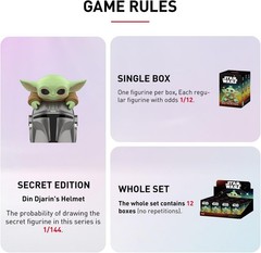 POP MART Star Wars Grogu Tiny But Mighty Series Figures,Collectible Holiday