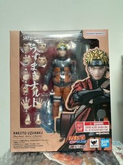 Bandai S.H. Figuarts Uzumaki Naruto Sage Mode -Savior of Konoha- Action Figure