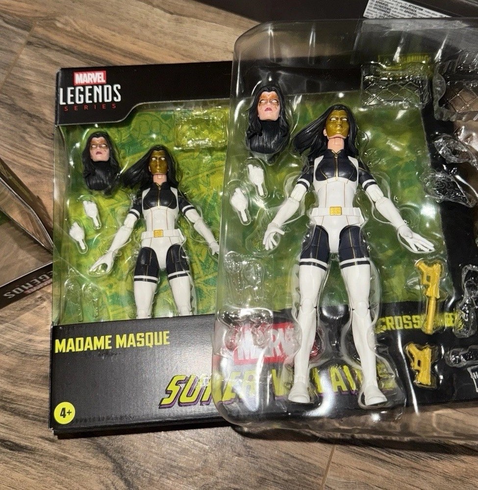 Read “NEW” Marvel Legends MADAME MASQUE AIM Amazon Exclusive Hasbro