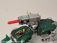 Original 1981 Voltron GB36 GB-36 Y&K Japan Green Lion Pod Weapon Go Lion D