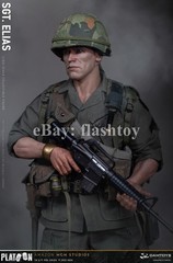Presale DAMTOYS DMS047 1/6 Platoon Sergeant Elias 12″ Male Action Figure Model