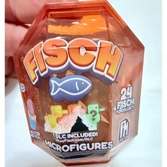 FISCH Microfigures Kids OS Orange NEW Blind Box Water Reveal DLC Roblox Toy