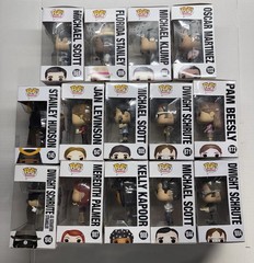 Funko Pop! The Office Lot (14 Funkos) (Micheal, Dwight, Pam, Stanley, Kelly, ++)