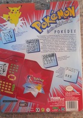 Tiger Electronics Pokémon Pokédex Red Handheld Electronic Game Toy 1999 Vintage