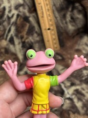 Rubbadubbers Figure Tubbs Frog Cbeebies 2000s Vintage Cake Topper Toy Vintage