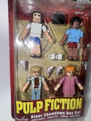 Pulp Fiction Dinner Showdown Box Set Minimates 4-Pack Daimond Select 2014 SEALED