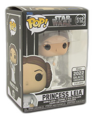 Funko Pop Princess Leia 512 Star Wars 2022 Galactic Convention Exclusive New OVP