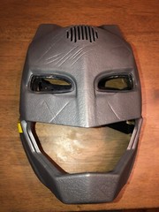 2015 Batman Vs Superman Talking Mask Voice Changer Lights Sounds Mattel EUC S3$