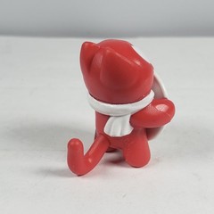 Hasbro Lost Kitties Snackz Series 3 Blind Box Figure Red Cat Licking Plate 1.25″