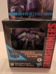 Transformers Studio Series Core Class Decepticon Rumble (Blue) Sealed New in Box