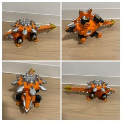 Power Rangers Dino Thunder Abaranger DX Bakuryu Abaren-Oh Megazord set BANDAI