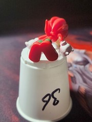 Knuckles the Echidna Sonic X Figure Collection SEGA TOYS 2003 Japan H04 1.9in
