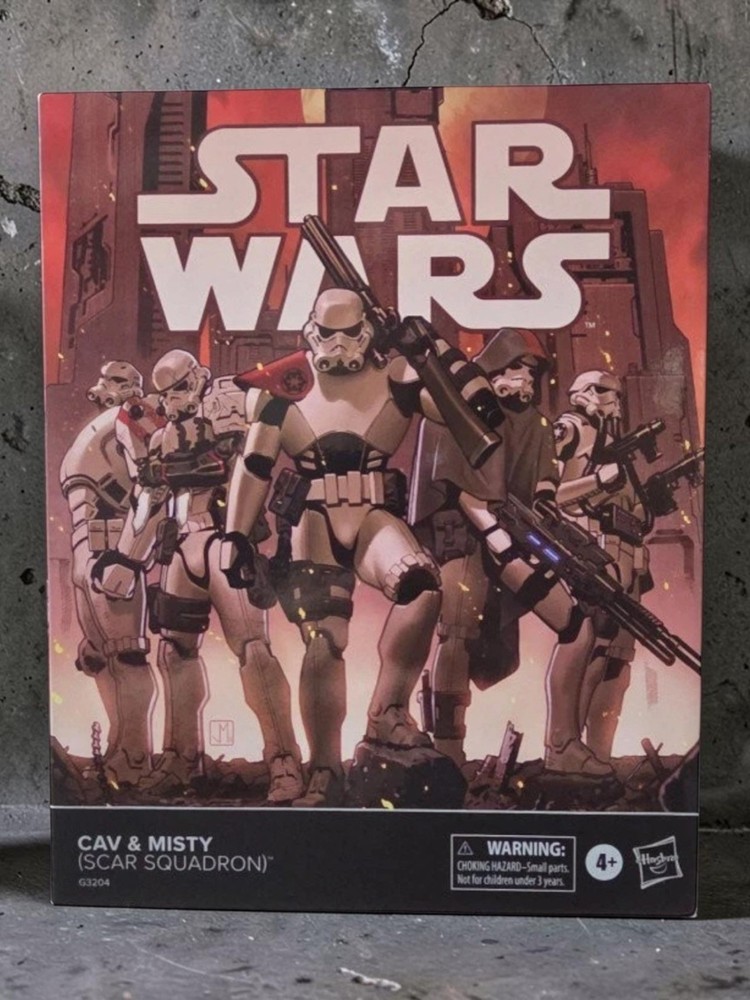 ✅ Star Wars The Black Series 2026 CAV & MISTY (SCAR Squadron) 2 Pack MNIB USA ✅
