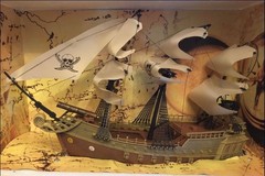 Pirates of The Caribbean Black Pearl Pirate Ship Remote Control New