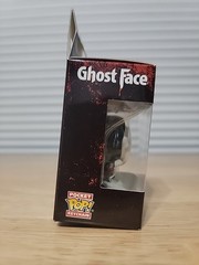 Funko Pocket Horror Movies Scream Ghost Face w/ Knife Pop Keychain