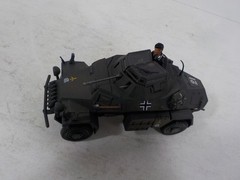 N A0129 21st Century Toys Ultimate Soldier WWII German Panzerspähwagen Vehicle