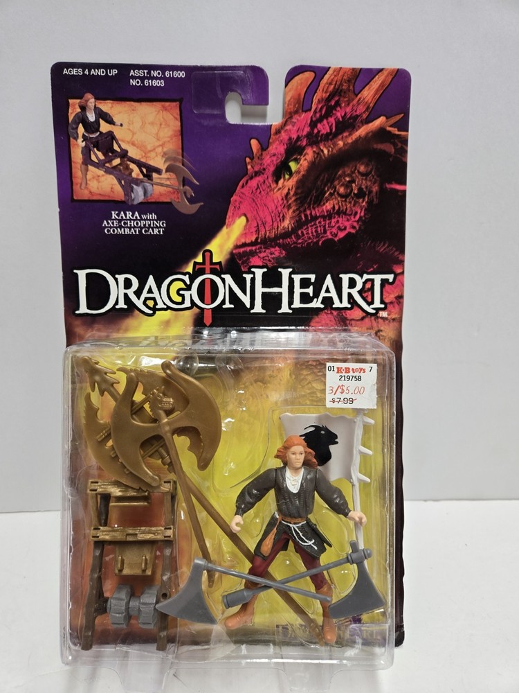 1995 Dragonheart KARA Vintage Kenner Action Figure Toy Sealed MOC