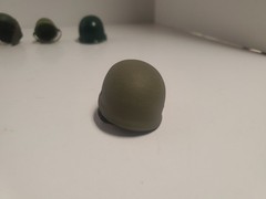 1/6 Scale Military Helmet Cap Hat Cover Plastic Fabric Large Lot of 17