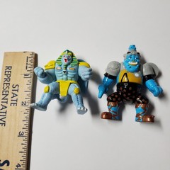 LOT Vtg Mighty Morphin Power Rangers King Sphinx Squatt Space Alien Figure 1993