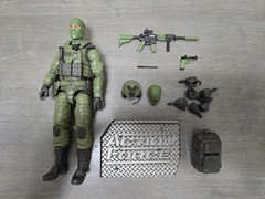 Valaverse Action Force Delta Trooper & Gear