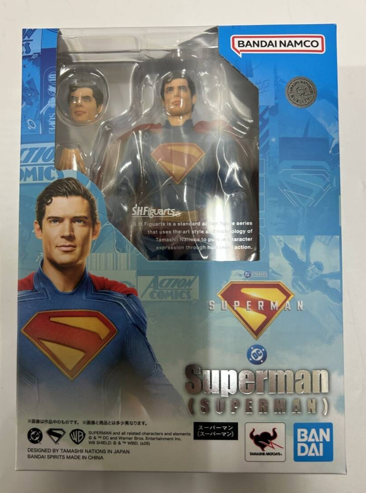 Superman S.H.Figuarts SUPERMAN (2025) Bandai Action Figure SHF SH DC Comics Toy