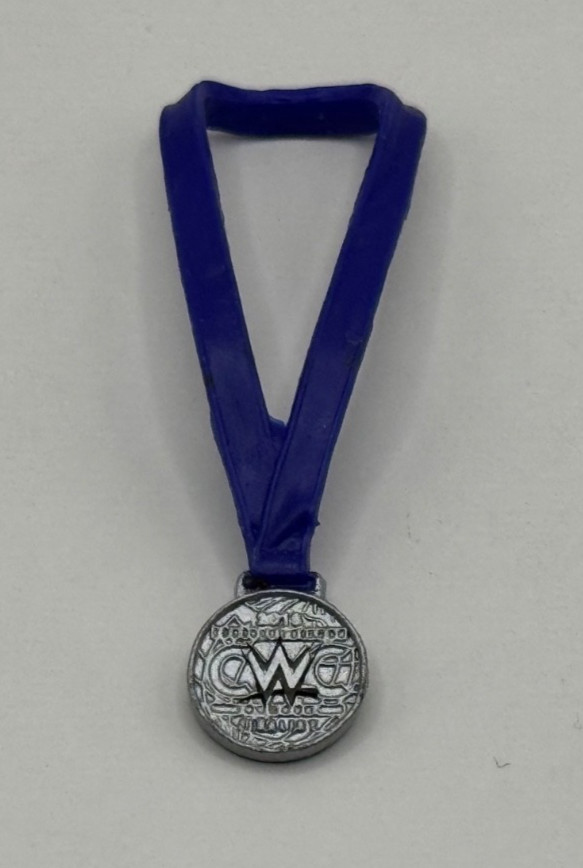 WWE CWC Medal Trophy Accessory Mattel Figure Prop 1/12 L1