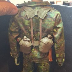 Vietnam War Action Figure w Camo Uniform Clothes Rifle & Backpack Gear 12 in