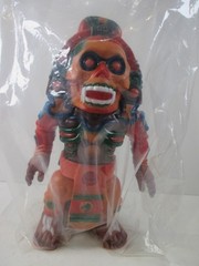 NEW PicoPico GEEK! 13.5″ XOLOTL Aztec God of Death COLORFUL Sofubi Vinyl Japan