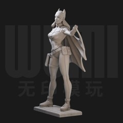 1/24 Batgirl Batman Scene Prop Miniture Figure Doll Display Statue Model Toy