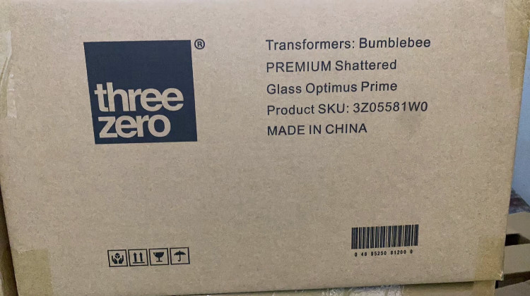 New Threezero Premium Shattered Glass Optimus Prime 19in Action Figure In Stock