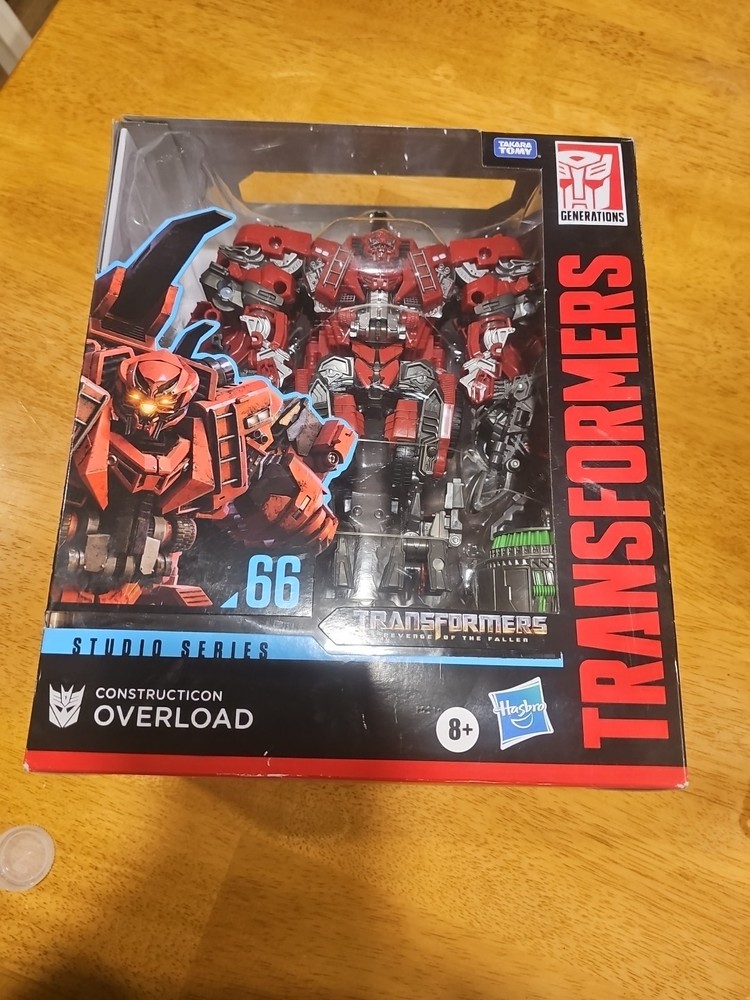 Hasbro Transformers Studio Series Leader Class Constructicon Overload-New