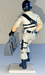 G.I. JOE ARAH Mainframe 1986 Computer Specialist Figure with Computer