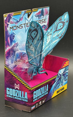MonsterVerse Godzilla Figure Set of 3 Titanus Scylla, Rodan & Mothra NIB