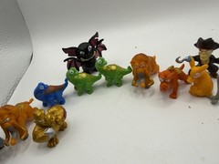 ZURU Smashers Mini Figure Lot of 11 Dino Ice Age Pirate Bat Gorilla T Rex