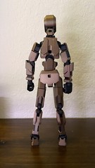 GIANT Dummy 13 COPPER BROWN Posable Action Figure Articulated Mannequin – 41 cm
