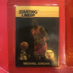 1988 Starting Lineup NBA Michael Jordan Figure with Card Sealed New