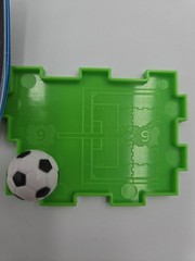 Zuru Ballers World Cup FIFA 2026 Figurine Alisson Becker #1 Brazil Field Plate 9
