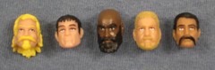 Dime Novel Legends 1:18 scale (4″) Most Wanted heads five-pack