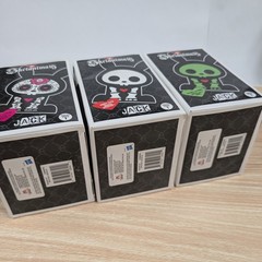 SEALED Skelanimals COMPLETE Jack Figure Set Glow in the Dark Day of the Dead