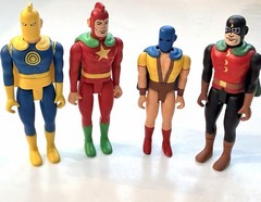 DC Direct Pocket Super Heroes 15 Figure Lot Flash Green Lantern Legion of Doom