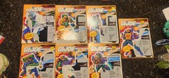 G.i. Joe Set Of 7 Eco Warriors Full Cardbacks 1991 Uncut