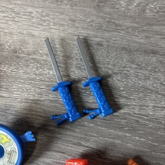 Teenage Mutant Ninja Turtles TMNT Weapons Accessories Lot Vintage 1980s 1990s